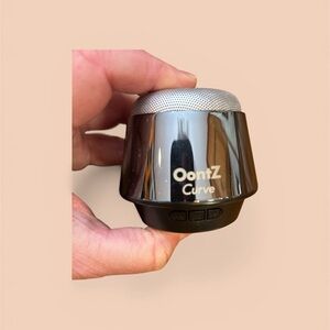 OontZ Curve Portable Speaker - Black, Blue, and Silver